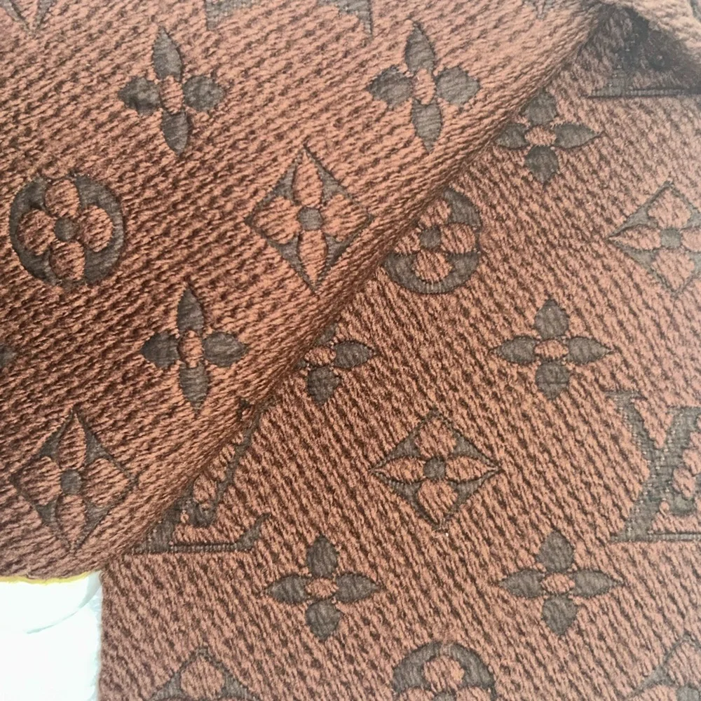 Louis Vuitton Brown Logomania‎ Scarf